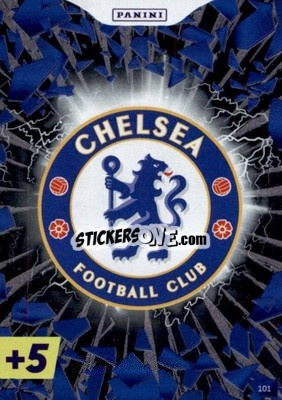 Sticker Chelsea Crest - English Premier League 2022-2023. Adrenalyn XL Plus
 n. 101 - Panini