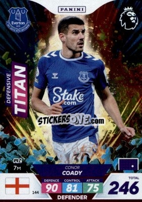 Sticker Conor Coady - English Premier League 2022-2023. Adrenalyn XL Plus
 n. 144 - Panini