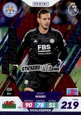 Sticker Danny Ward - English Premier League 2022-2023. Adrenalyn XL Plus
 n. 193 - Panini