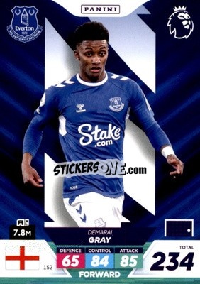 Figurina Demarai Gray - English Premier League 2022-2023. Adrenalyn XL Plus
 - Panini