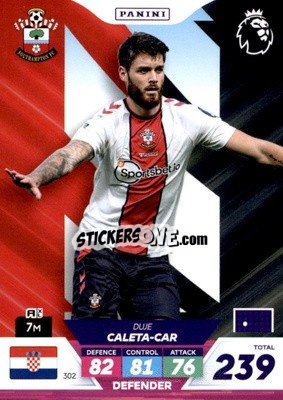 Sticker Duje Ćaleta-Car - English Premier League 2022-2023. Adrenalyn XL Plus
 n. 302 - Panini