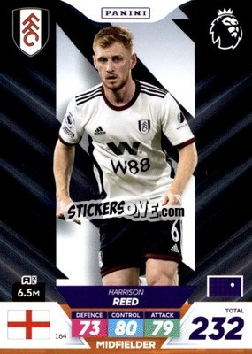 Sticker Harrison Reed - English Premier League 2022-2023. Adrenalyn XL Plus
 n. 164 - Panini