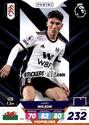 Sticker Harry Wilson - English Premier League 2022-2023. Adrenalyn XL Plus
 n. 166 - Panini
