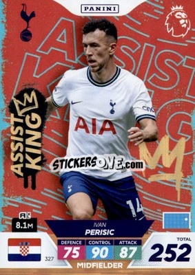 Sticker Ivan Perišić - English Premier League 2022-2023. Adrenalyn XL Plus
 - Panini