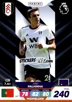 Sticker João Palhinha - English Premier League 2022-2023. Adrenalyn XL Plus
 n. 167 - Panini