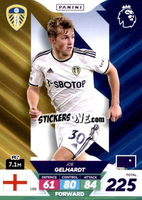 Sticker Joe Gelhardt - English Premier League 2022-2023. Adrenalyn XL Plus
 n. 188 - Panini