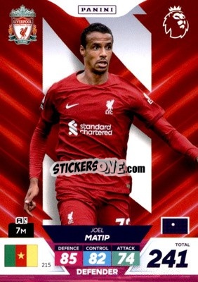 Sticker Joël Matip