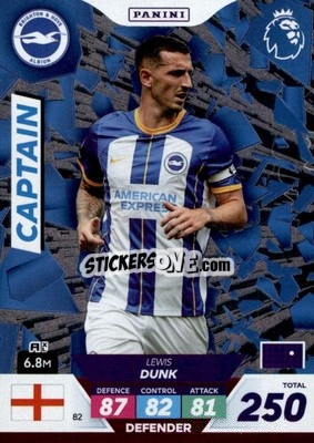 Sticker Lewis Dunk - English Premier League 2022-2023. Adrenalyn XL Plus
 n. 82 - Panini