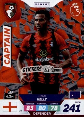 Sticker Lloyd Kelly - English Premier League 2022-2023. Adrenalyn XL Plus
 - Panini