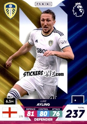 Sticker Luke Ayling - English Premier League 2022-2023. Adrenalyn XL Plus
 n. 175 - Panini