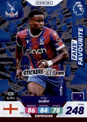 Sticker Marc Guéhi - English Premier League 2022-2023. Adrenalyn XL Plus
 n. 120 - Panini
