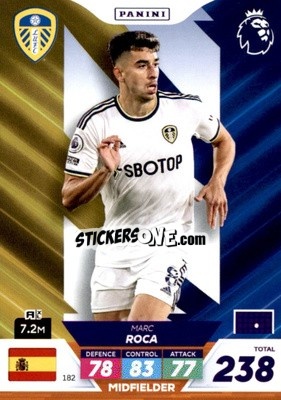 Sticker Marc Roca - English Premier League 2022-2023. Adrenalyn XL Plus
 n. 182 - Panini