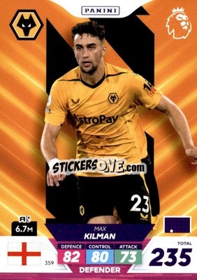 Sticker Max Kilman - English Premier League 2022-2023. Adrenalyn XL Plus
 - Panini