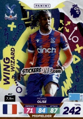 Figurina Michael Olise - English Premier League 2022-2023. Adrenalyn XL Plus
 - Panini