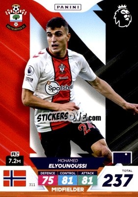 Sticker Mohamed Elyounoussi - English Premier League 2022-2023. Adrenalyn XL Plus
 n. 311 - Panini