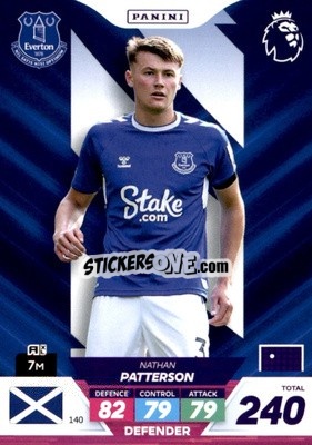 Figurina Nathan Patterson - English Premier League 2022-2023. Adrenalyn XL Plus
 - Panini