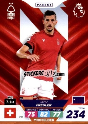 Sticker Remo Freuler - English Premier League 2022-2023. Adrenalyn XL Plus
 n. 294 - Panini