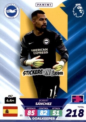 Sticker Robert Sánchez - English Premier League 2022-2023. Adrenalyn XL Plus
 n. 85 - Panini