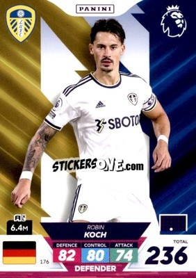 Sticker Robin Koch - English Premier League 2022-2023. Adrenalyn XL Plus
 n. 176 - Panini