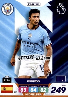 Sticker Rodrigo - English Premier League 2022-2023. Adrenalyn XL Plus
 - Panini