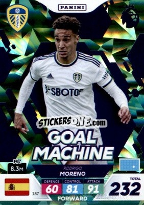 Sticker Rodrigo Moreno - English Premier League 2022-2023. Adrenalyn XL Plus
 n. 187 - Panini