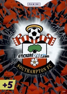 Sticker Southampton Crest - English Premier League 2022-2023. Adrenalyn XL Plus
 n. 299 - Panini