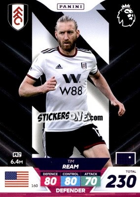 Sticker Tim Ream - English Premier League 2022-2023. Adrenalyn XL Plus
 - Panini