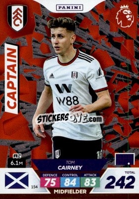 Sticker Tom Cairney - English Premier League 2022-2023. Adrenalyn XL Plus
 n. 154 - Panini