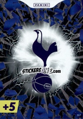 Sticker Tottenham Hotspur Crest - English Premier League 2022-2023. Adrenalyn XL Plus
 n. 317 - Panini