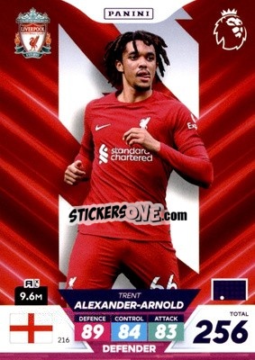 Sticker Trent Alexander-Arnold - English Premier League 2022-2023. Adrenalyn XL Plus
 - Panini