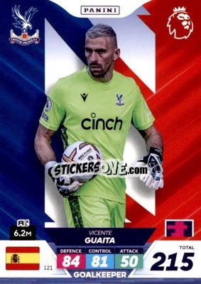 Sticker Vicente Guaita - English Premier League 2022-2023. Adrenalyn XL Plus
 n. 121 - Panini