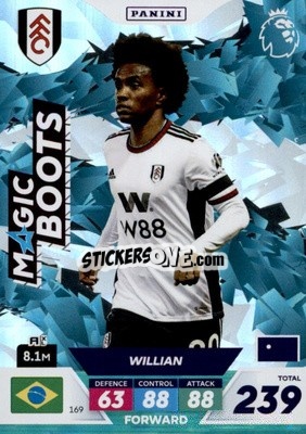 Sticker Willian - English Premier League 2022-2023. Adrenalyn XL Plus
 n. 169 - Panini