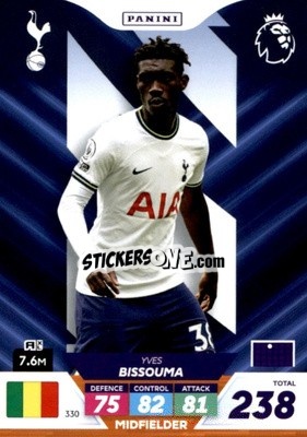 Sticker Yves Bissouma - English Premier League 2022-2023. Adrenalyn XL Plus
 n. 330 - Panini