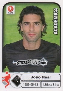 Figurina Joao Real - Futebol 2012-2013 n. 5 - Panini