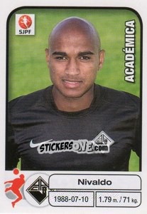 Sticker Nivaldo - Futebol 2012-2013 n. 6 - Panini