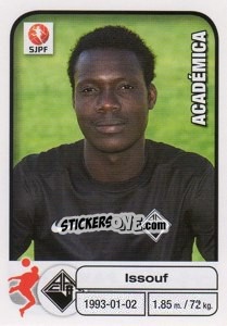 Figurina Issouf - Futebol 2012-2013 n. 7 - Panini