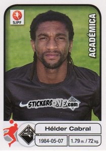 Sticker Helder Cabral - Futebol 2012-2013 - Panini