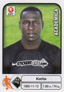 Figurina Keita - Futebol 2012-2013 n. 13 - Panini