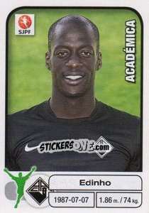 Sticker Edinho - Futebol 2012-2013 n. 17 - Panini