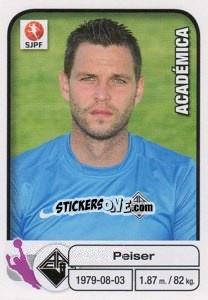 Figurina Peiser - Futebol 2012-2013 n. 20 - Panini