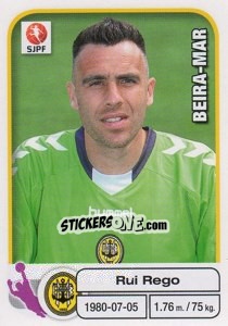 Figurina Rui Rego - Futebol 2012-2013 n. 23 - Panini