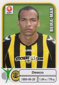Figurina Desco - Futebol 2012-2013 n. 37 - Panini