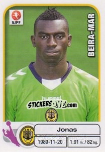 Figurina Jonas - Futebol 2012-2013 n. 40 - Panini