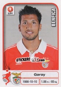 Sticker Ezequiel Garay - Futebol 2012-2013 n. 47 - Panini