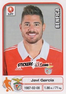 Figurina Javi Garcia - Futebol 2012-2013 - Panini