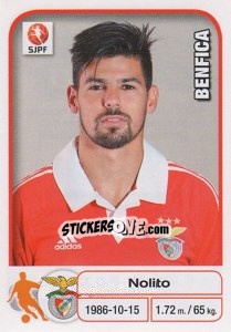 Cromo Nolito - Futebol 2012-2013 - Panini