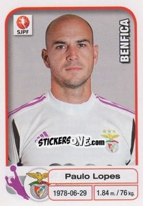 Sticker Paulo Lopes - Futebol 2012-2013 n. 60 - Panini
