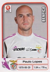 Sticker Paulo Lopes - Futebol 2012-2013 - Panini