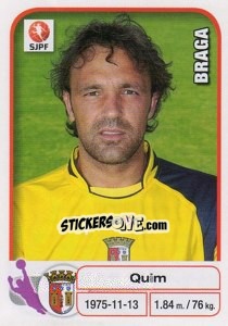 Sticker Quim - Futebol 2012-2013 n. 63 - Panini