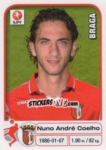 Sticker Nuno Andre Coelho - Futebol 2012-2013 - Panini